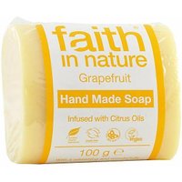 Faith in Nature Grapefruit Soap Unwrapped 100g