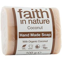 Faith in Nature Soap Coconut 100g - Unwrapped