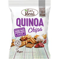 Eat Real Quinoa Sun-dried Tomato & Garlic Chips 80g