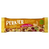 Perkier Cashew Chia Pumpkin Quinoa Bar 35g