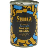 Suma Organic Low Sugar Baked Beans - 400g