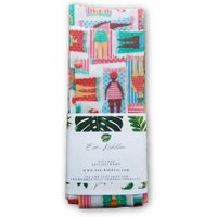 Vegan Reusable Food Wraps - Ladies Relax Print
