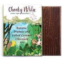Cheeky Nilla Banana, Peanuts and Salted Caramel Chocolate 90g