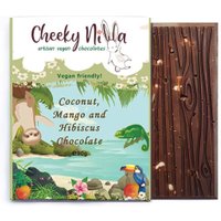 Cheeky Nilla Coconut, Mango and Hibiscus Chocolate 90g