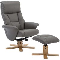 'Montreal' Luxury Recliner with Matching Footstool