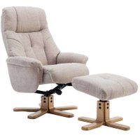 'Denver' Luxury Recliner with Matching Footstool