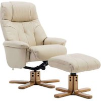 'Denver' Luxury Recliner with Matching Footstool