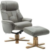 'Denver' Luxury Recliner with Matching Footstool