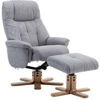 'Denver' Luxury Recliner with Matching Footstool