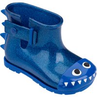Mini Bootie Monster Blue Glitter
