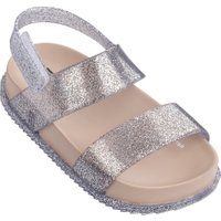 Mini Cosmic Sandal Silver Glitter