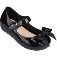 Mini Ultragirl Silk Bow Black