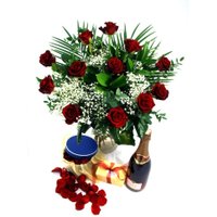 Anniversary Flowers Gift Package