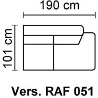 Romano Right Facing Chaise [051]