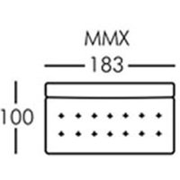 Morellia Modular 3 Seater Sofa Unit With No Arms [MMX]