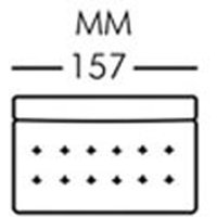 Morellia Modular 2 Seater Sofa Unit With No Arms [MM]