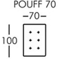 Morellia Modular Small Footstool [PUF75]
