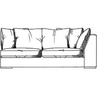 Devon Medium Corner Unit No Arm