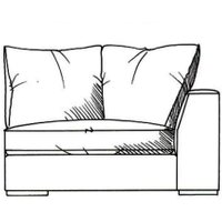 Devon Single Corner Unit