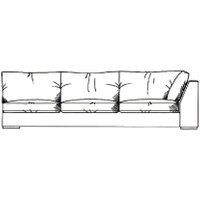 Kingston Super Grand Corner Unit No Arm
