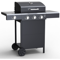 Embermann Grill Master 3 Burner Barbecue with Side Burner