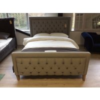 Glenroe Kingsize Bed Frame Brushed Cotton Harbour Storm 22
