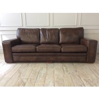 Sloane 4 Seater Sofa in Antique tan