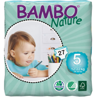 Bambo Nature Nappies Size 5 Junior -27s