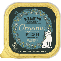 Lily's Kitchen Adult Organic Fish Wet Complete Cat Food 85g