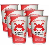 Kabuto Noodles Vegetable (Vegan) Katsu 65g [6 packs]