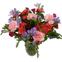 Freesia and Carnation