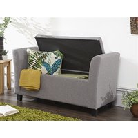 Verona Window Seat Grey Fabric