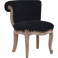 Velvet Studded Home Office Chair