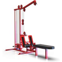 Fusion Lat Pulldown Low Row Combo - Fully Customisable Colours