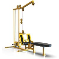 Fusion Lat Pulldown Low Row Combo - Fully Customisable Colours