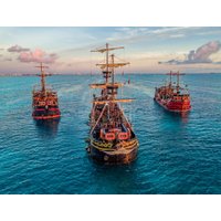 Captain Hook Pirate Ship Cancun: Surf and Turf Dinner