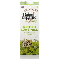 Daioni Organic Long life Semi-skimmed milk 1L
