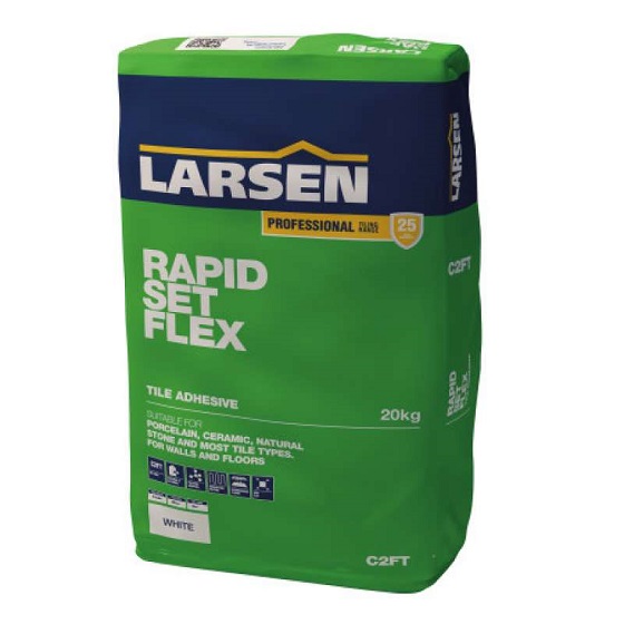 Flexible Rapid Set White Adhesive 20kg
