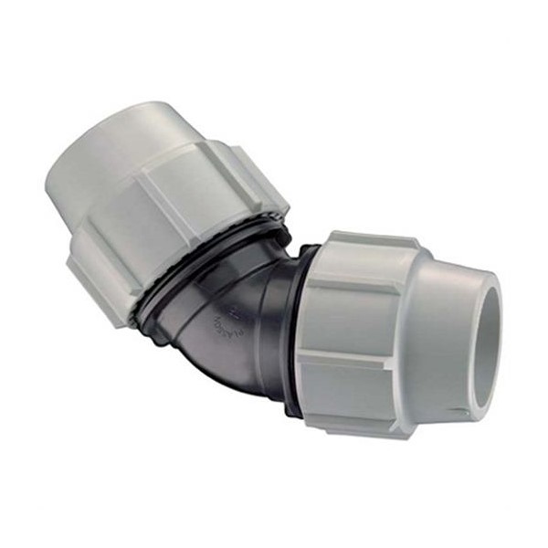 32mm MDPE Bend - 45 degree