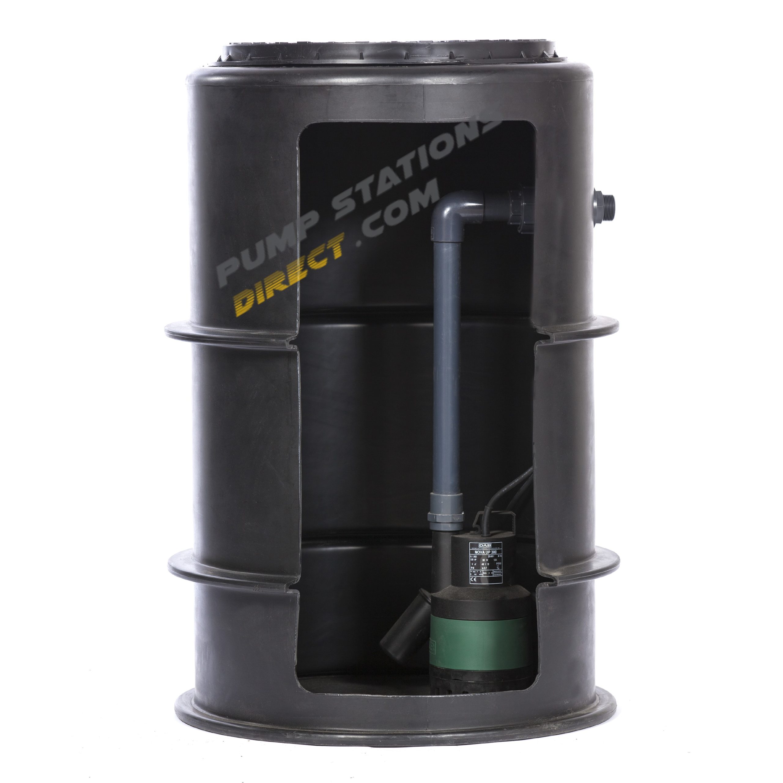 610mm x 1.0m Effluent Pump Station 292L Include High Level Alarm