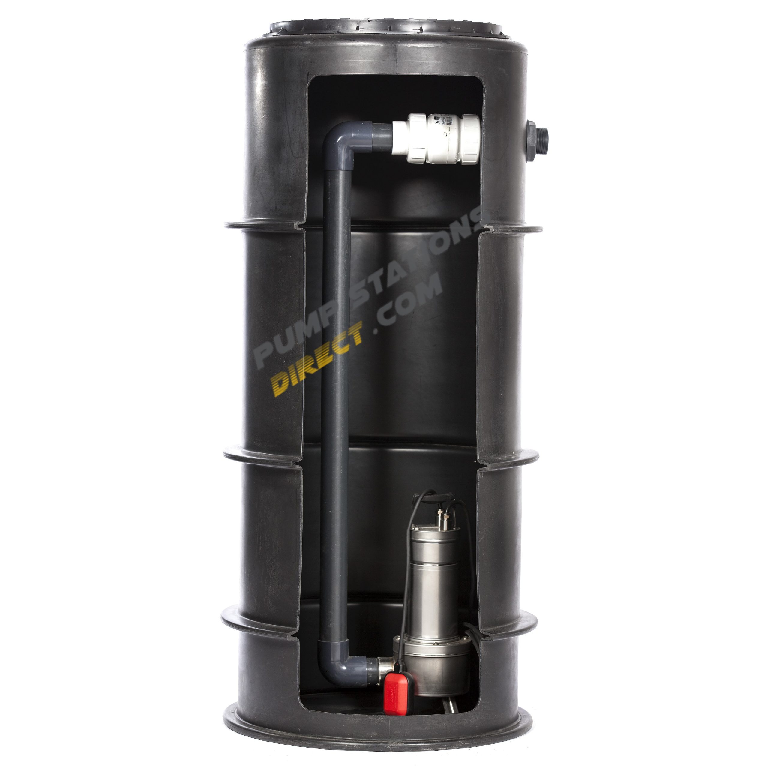 610mm x 1.5m Sewage Pump Station 438L Include High Level Alarm