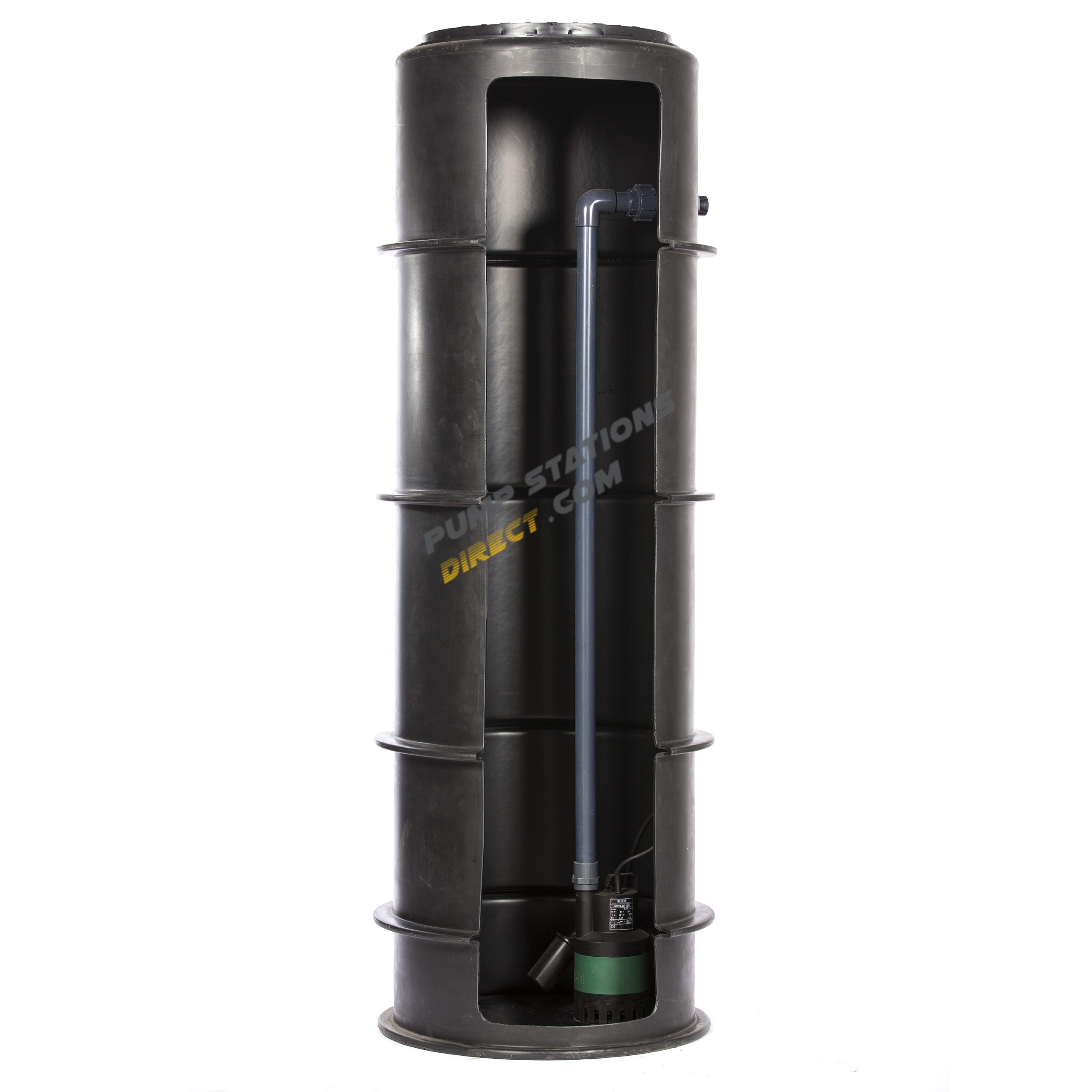 610mm x 2.0m Effluent Pump Station 584L No Alarm
