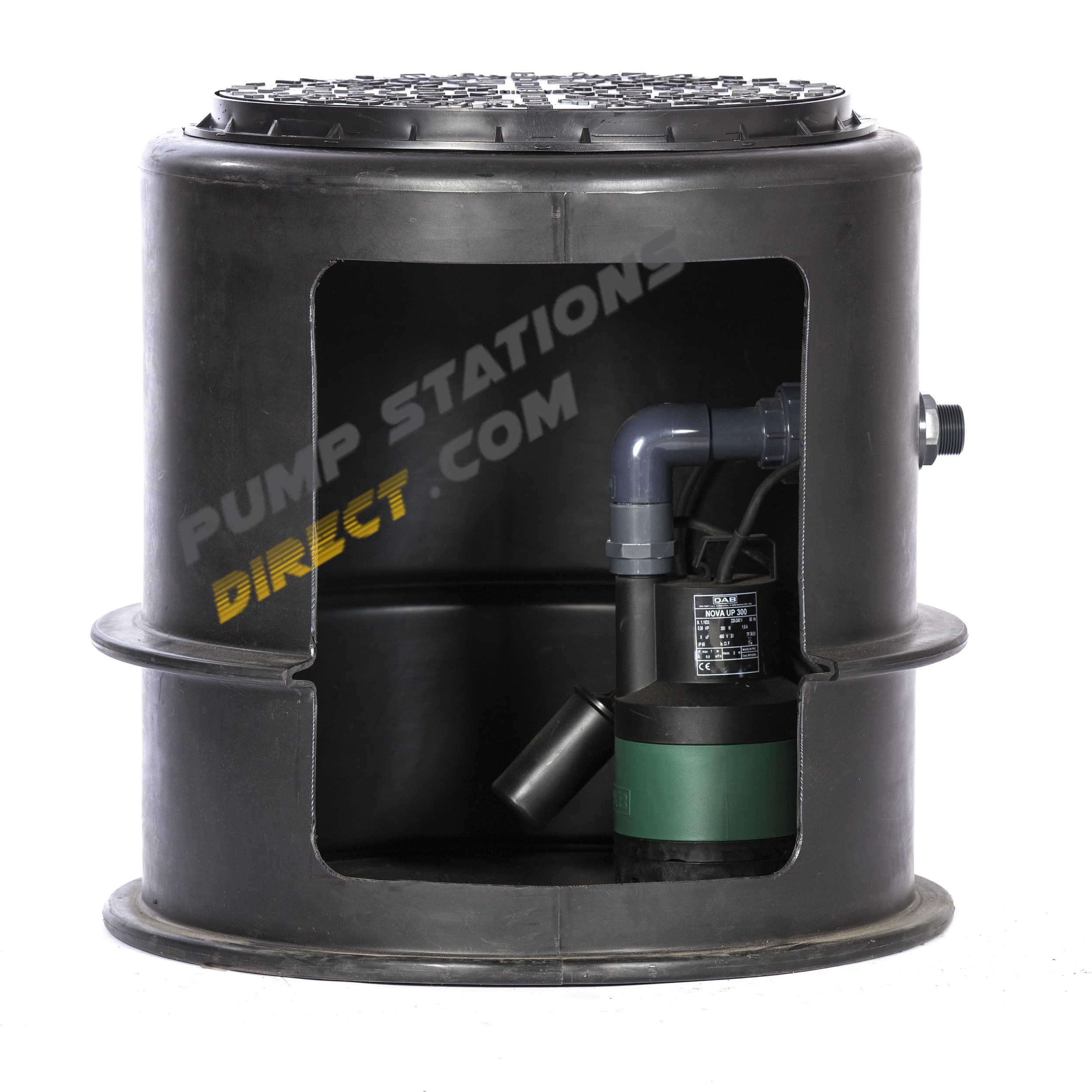 610mm x 635mm Rainwater Pump Station 190L Include High Level Alarm