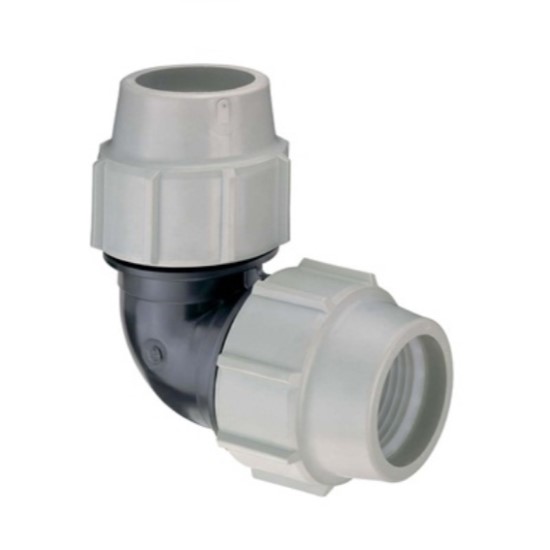 63mm MDPE Bend - 90 degree