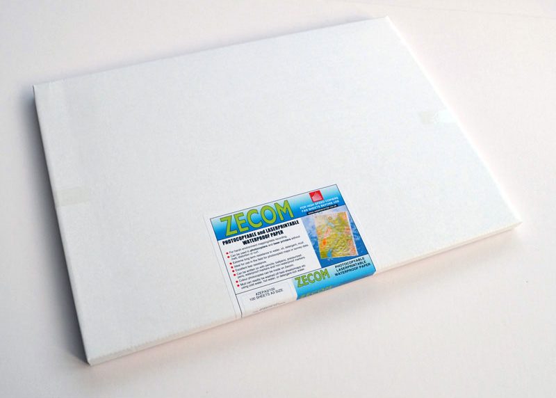 A3 ZecomÂ® Blank Laser Printable Waterproof Paper - 100 Sheets