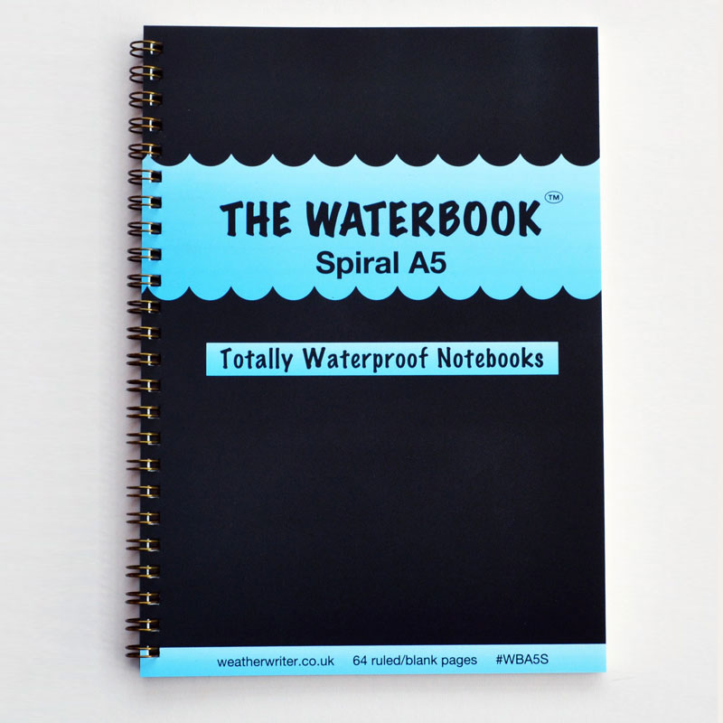 WaterBook Spiral Notebook A5