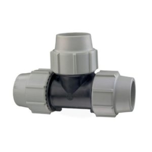 32mm MDPE Equal T Connector