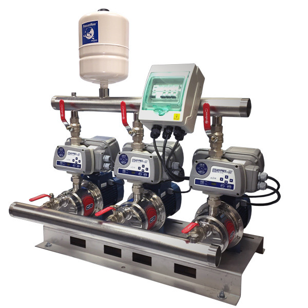 POWERBOOST FLOW V80 – Triple 5 Bar Booster Set 135l/min @4bar