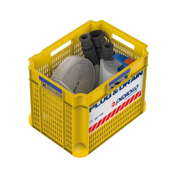 Plug & Drain - Emergency KIT for emptying or preventing floods