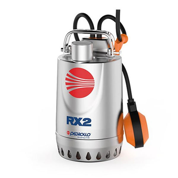 Pedrollo RX Stainless Steel Submersible Drainage Pump 110V RXm2 Automatic With Float